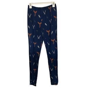 Kyte Baby Harry Potter Navy Blue Flight Print Pajama Pants Bamboo Men’s XS